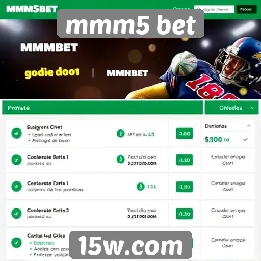 Promoções e bônus disponíveis na mmm5 bet